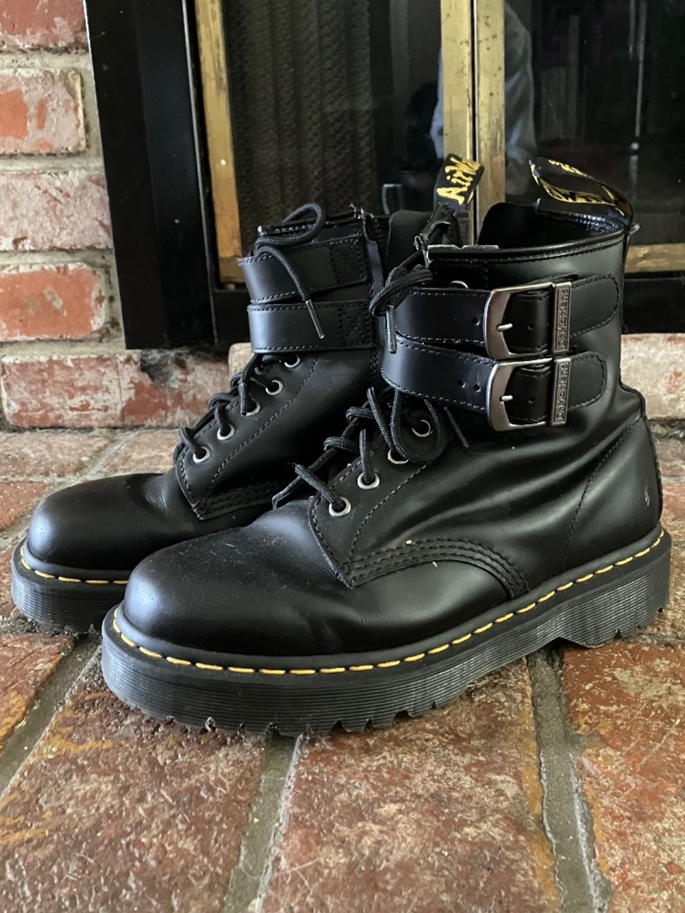 Doc Marten Buckle Boot